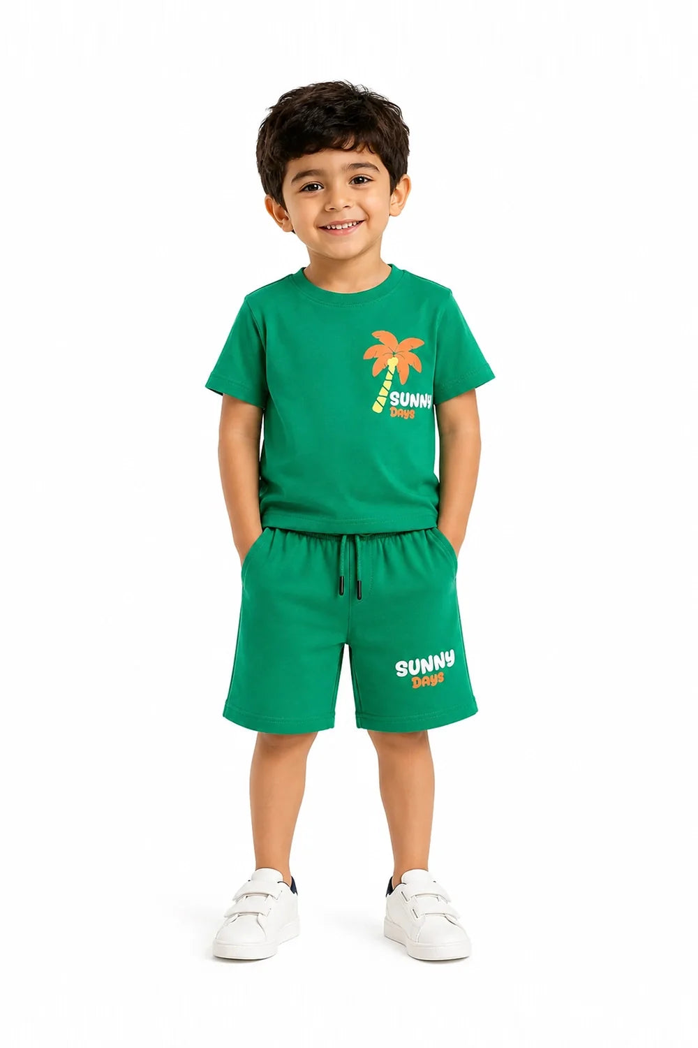 Graphic 2 Piece Short Suit