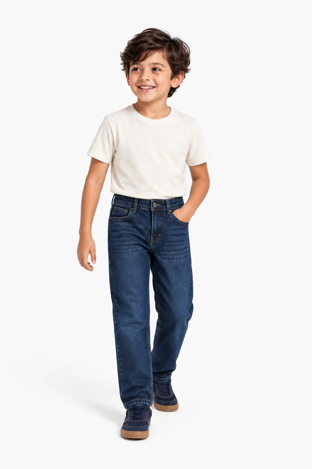 Straight Fit Denim Pant