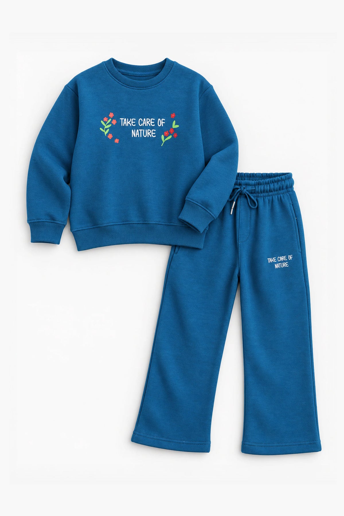 PRINTED FLEECE 2 PC SUIT