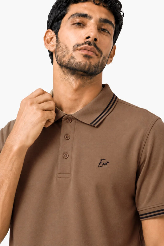 Basic Pique Polo Shirt