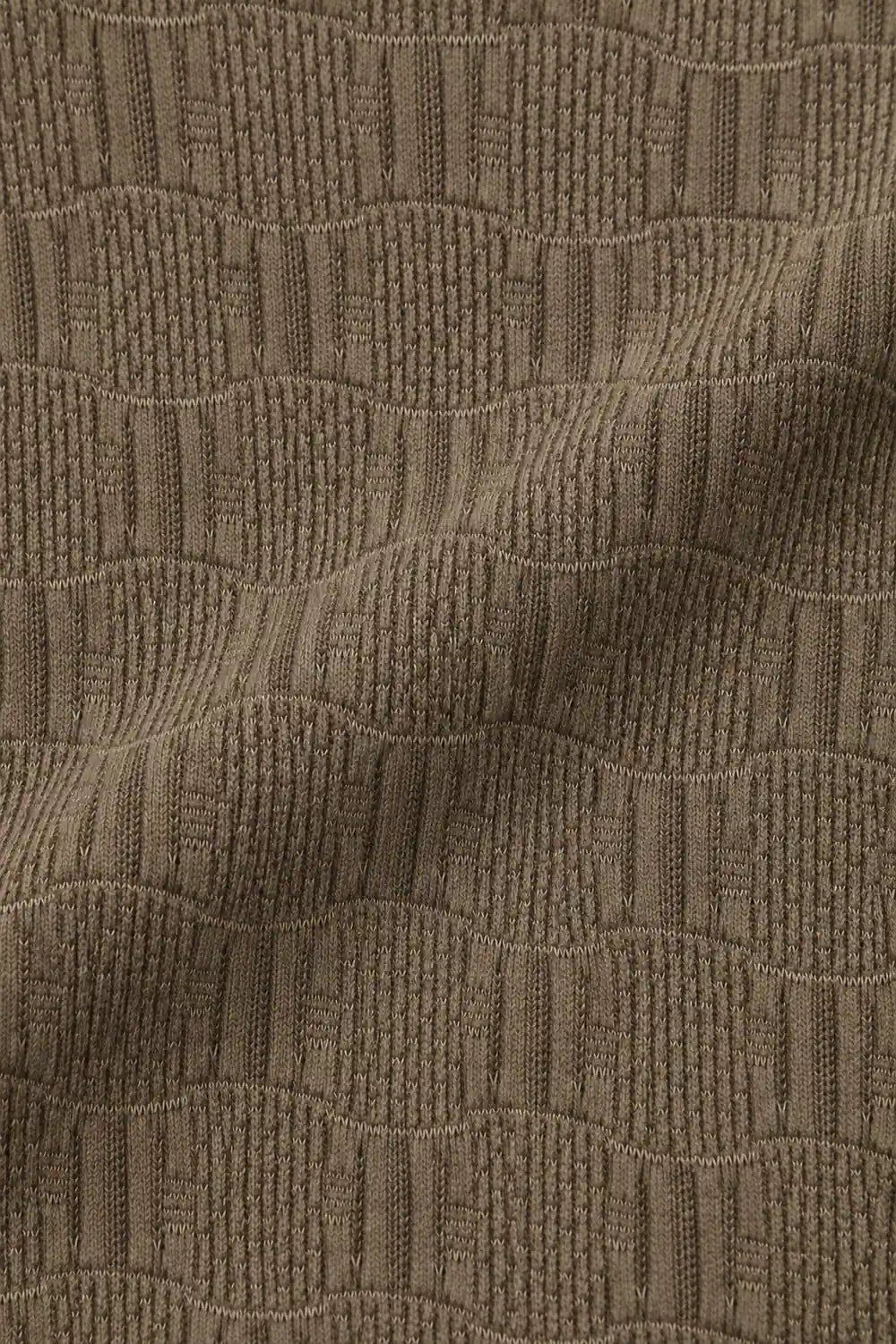 Textured Knit Sweatshirt