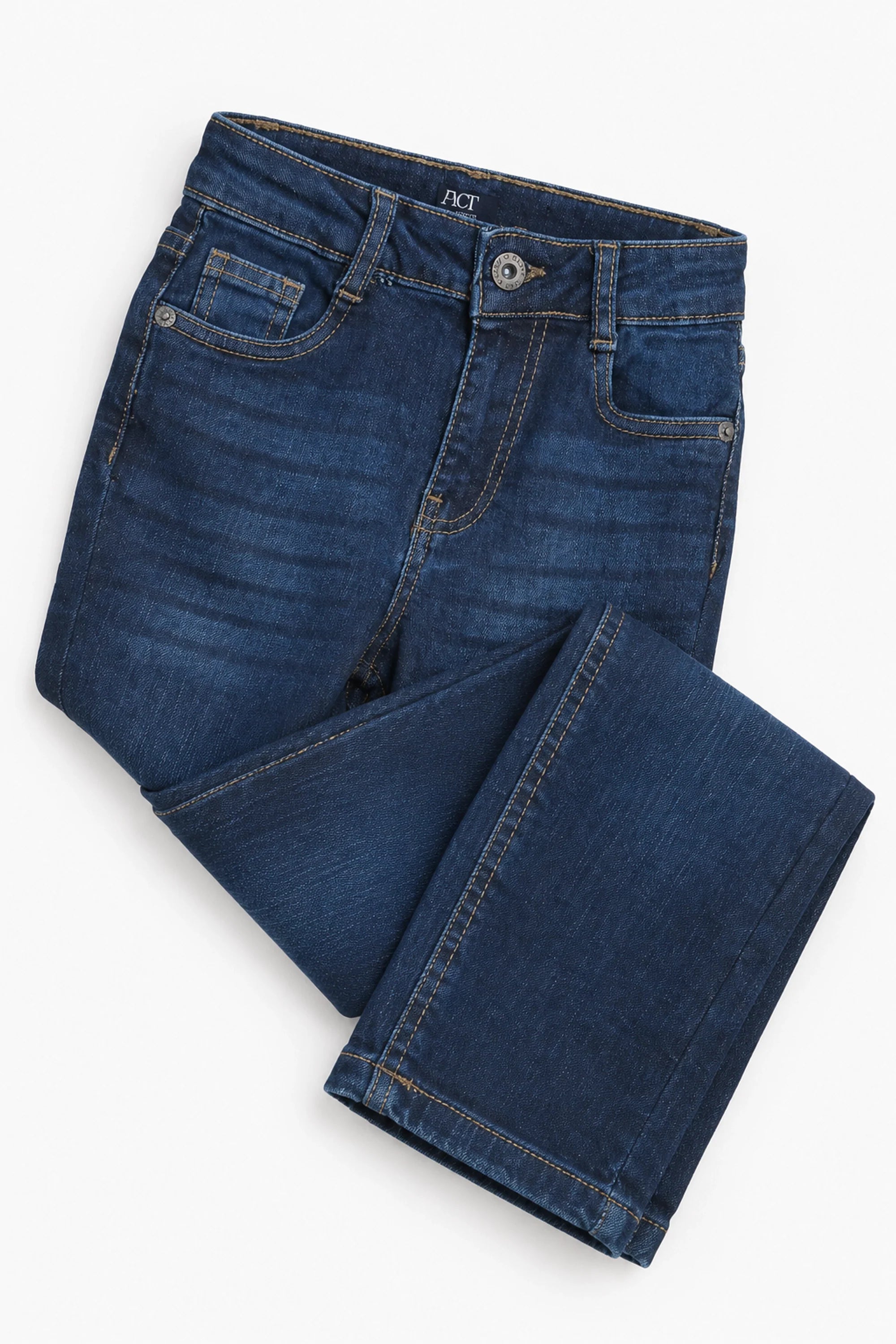 Straight Fit Denim Pant