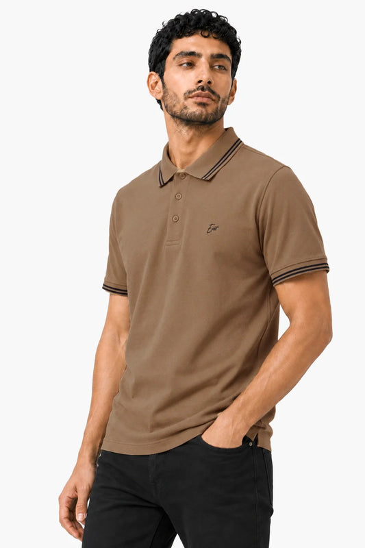 Basic Pique Polo Shirt