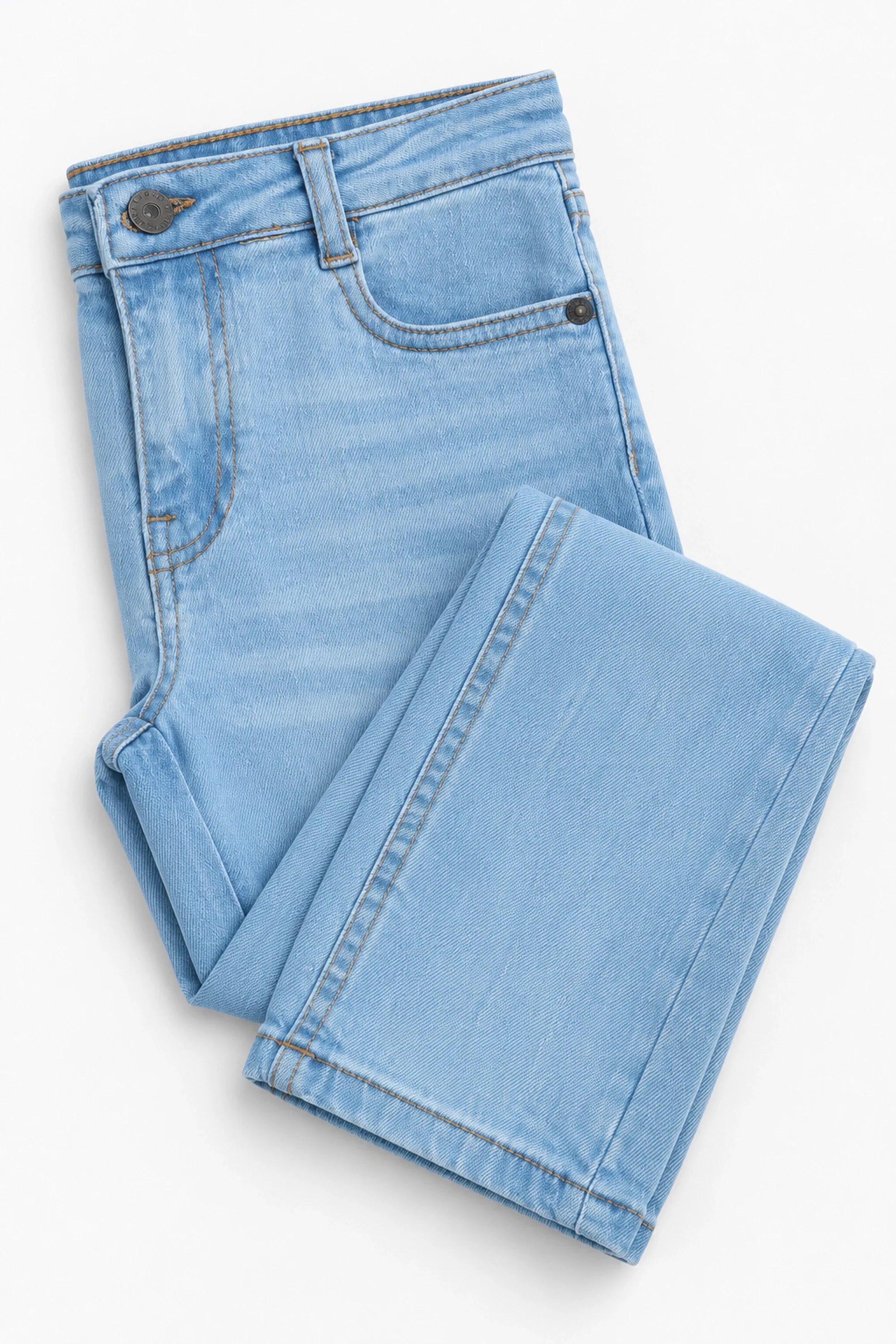 Straight Fit Denim Pant