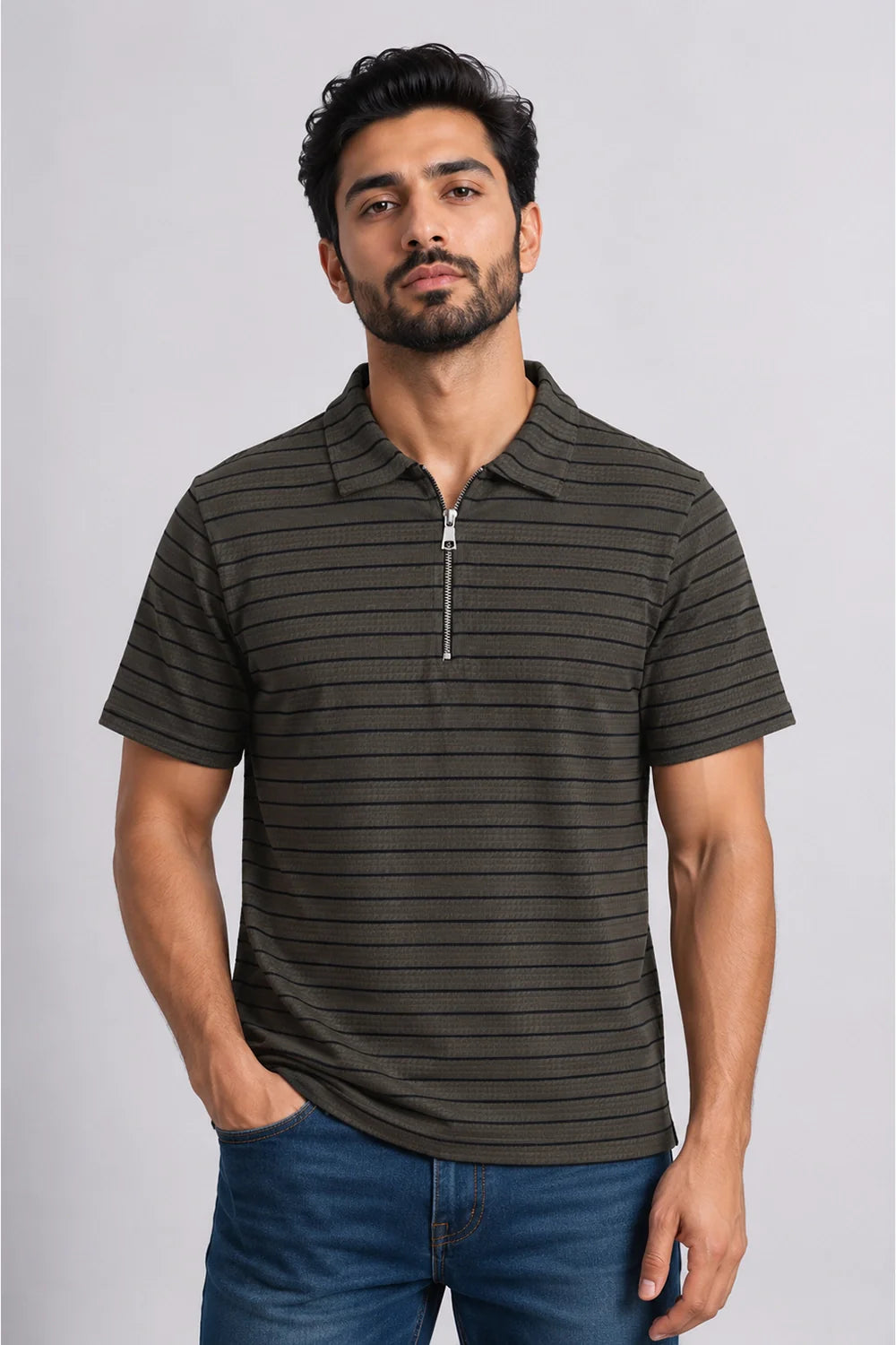 Zipper Polo