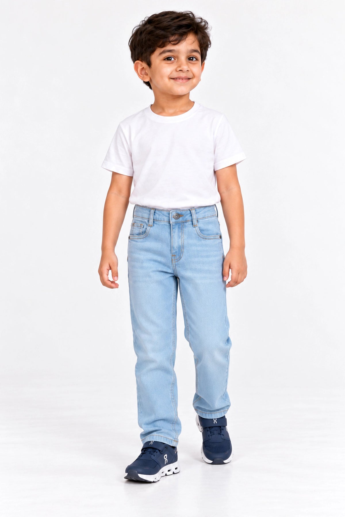 Straight Fit Denim Pant