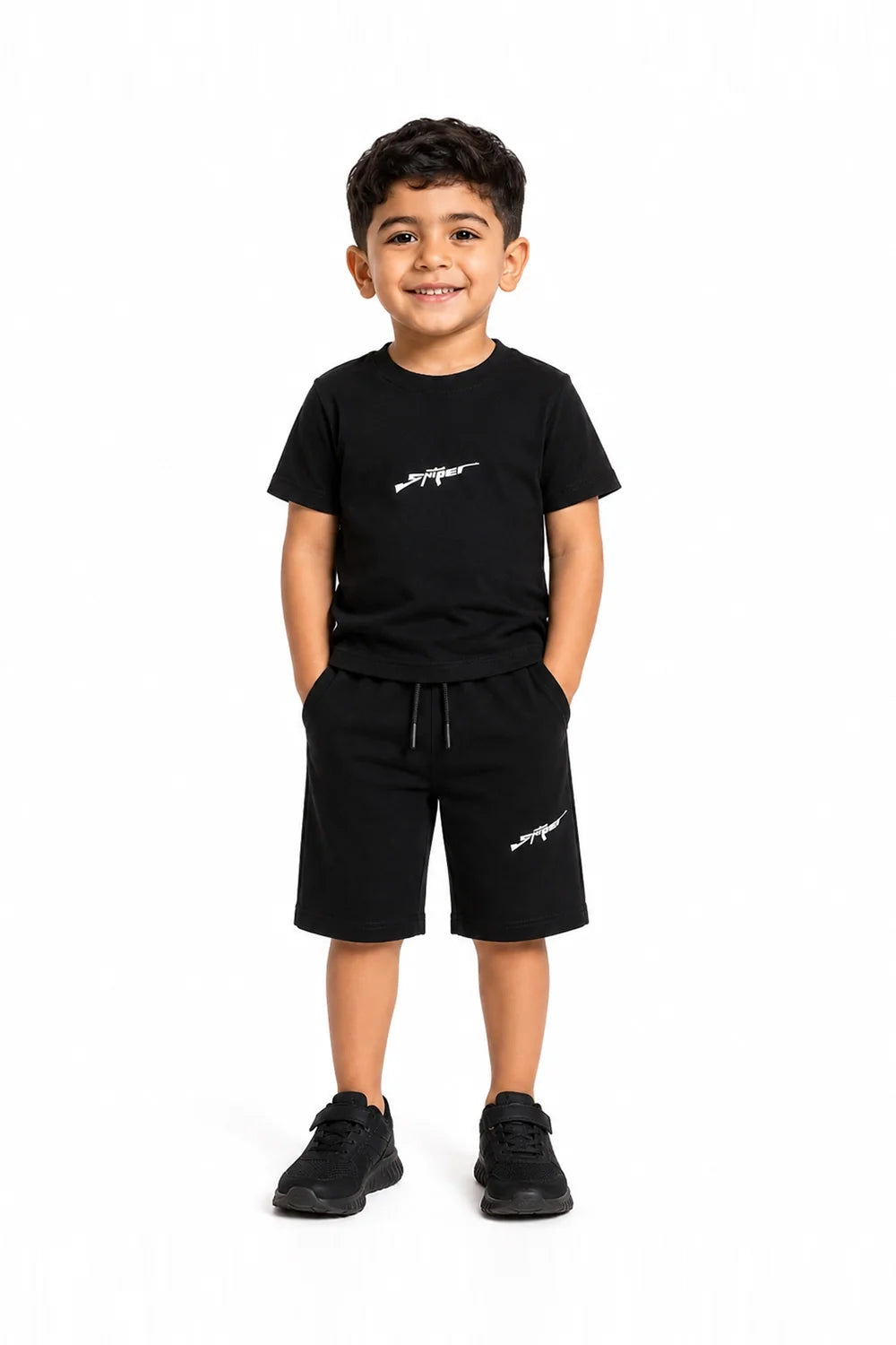 Graphic 2 Piece Short Suit