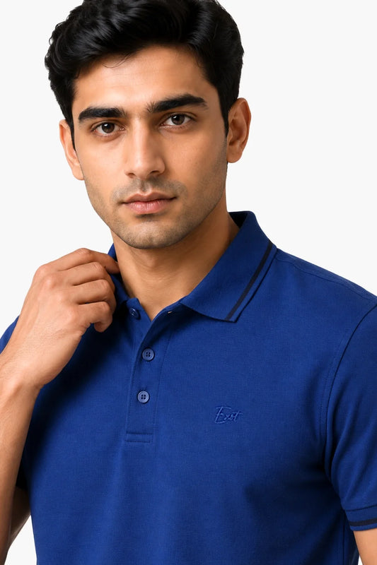 Basic Pique Polo Shirt