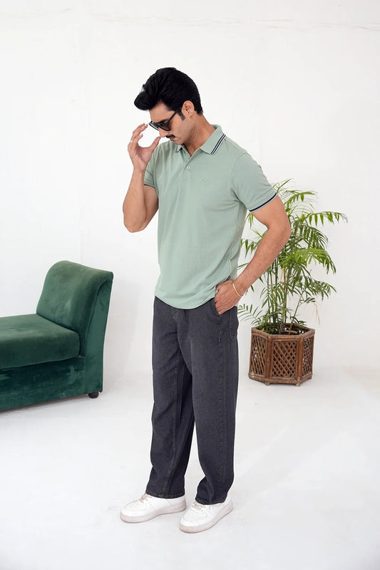Men Pique Polo Shirt
