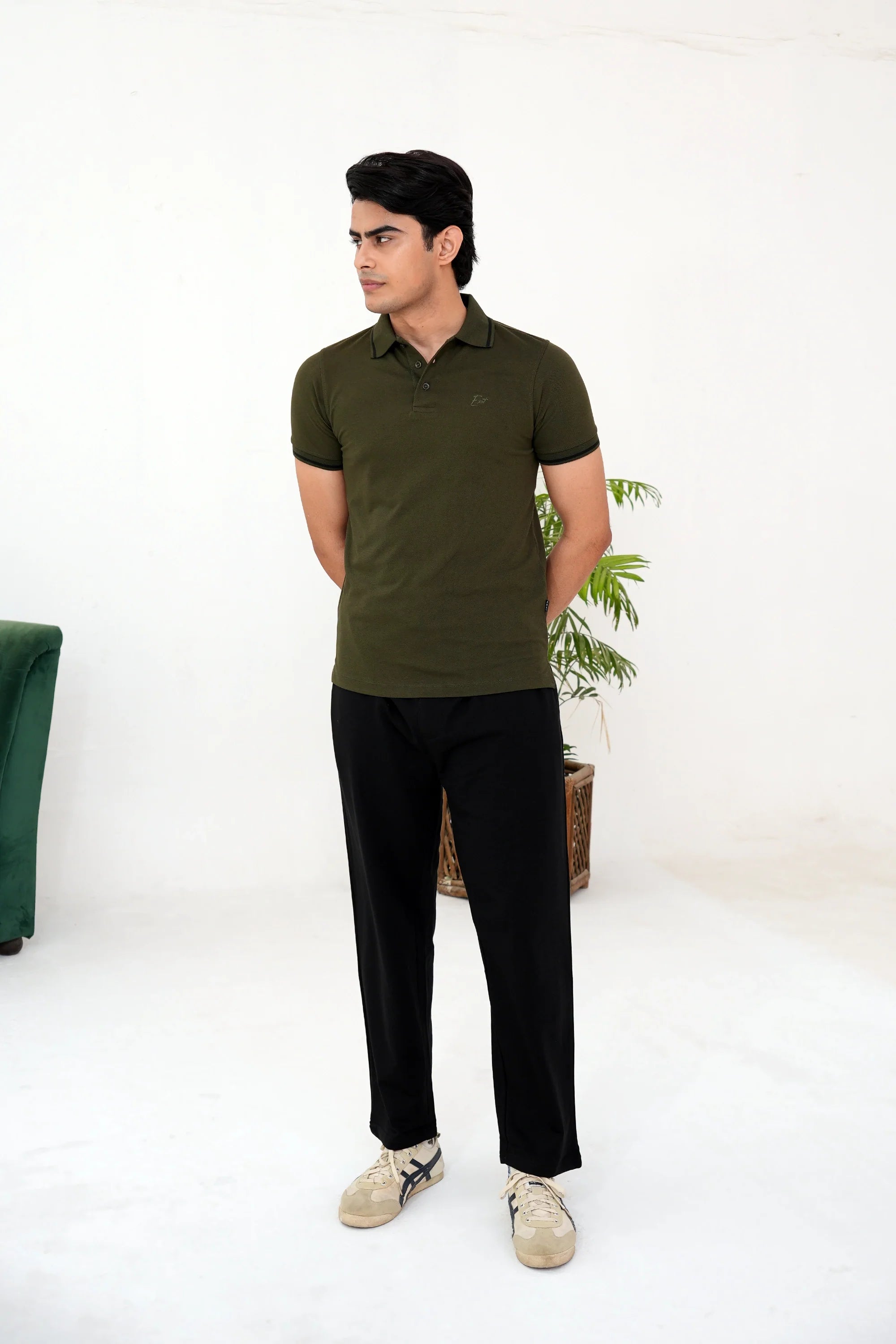 Men Pique Polo Shirt