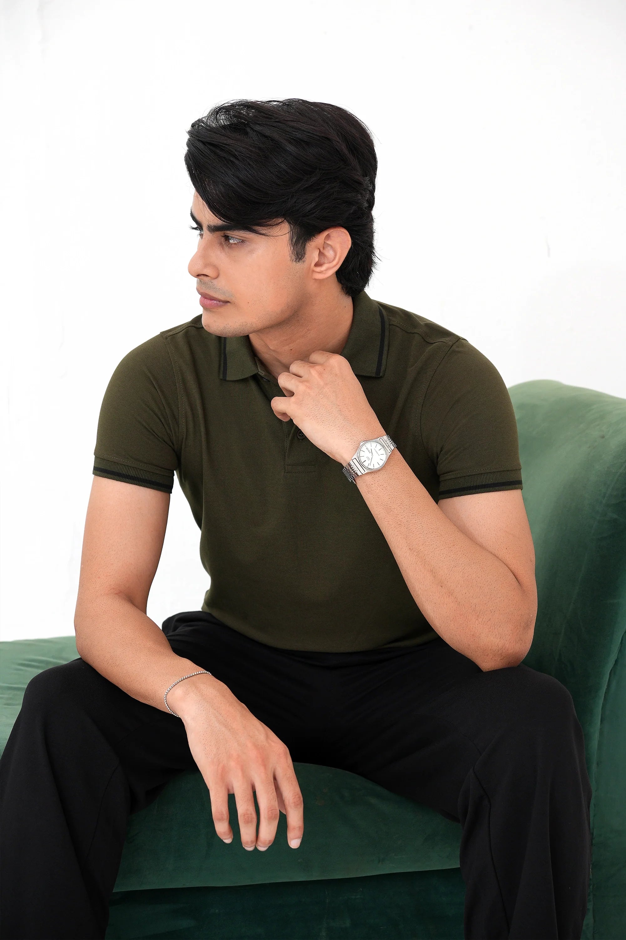 Men Pique Polo Shirt