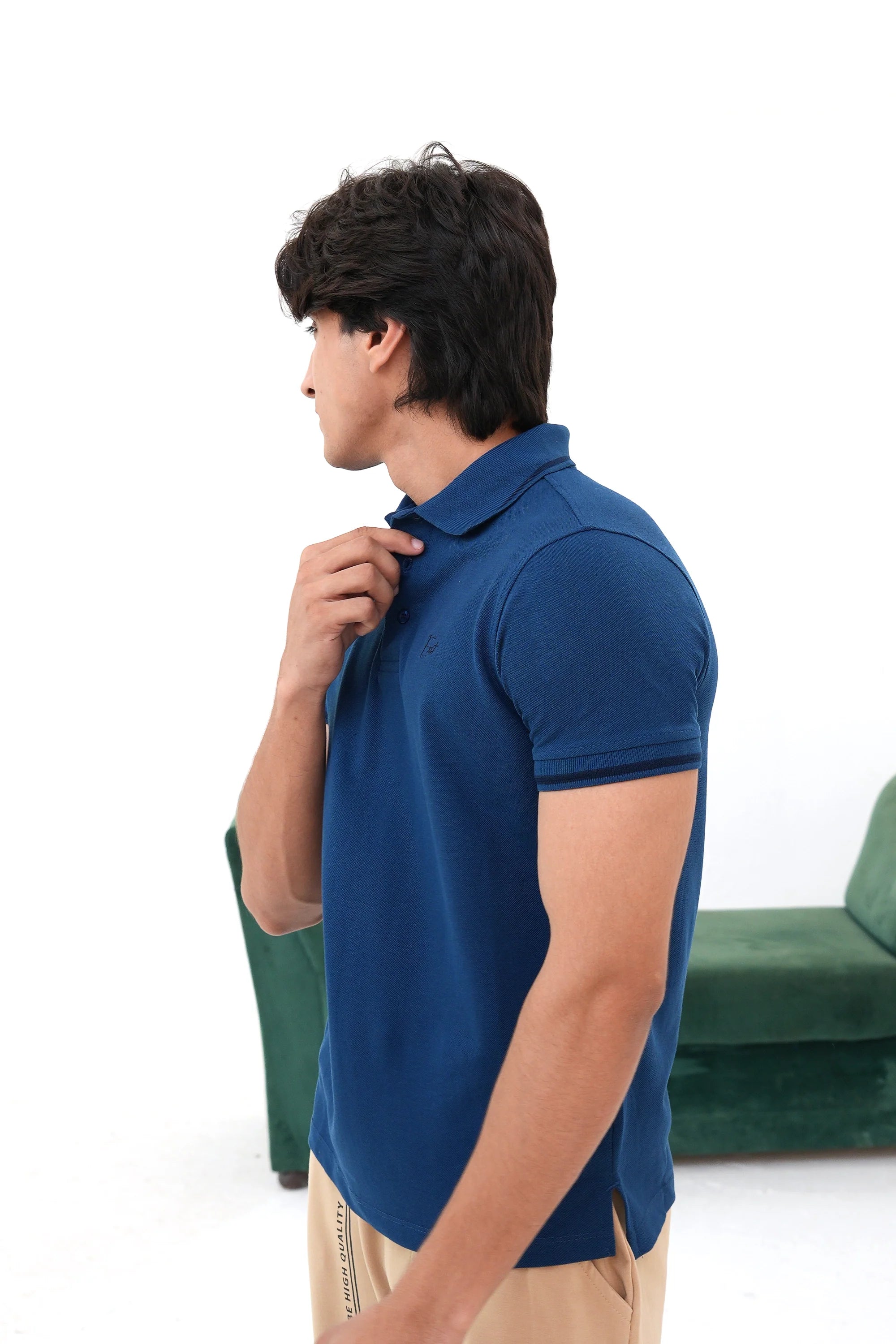 Men Pique Polo Shirt