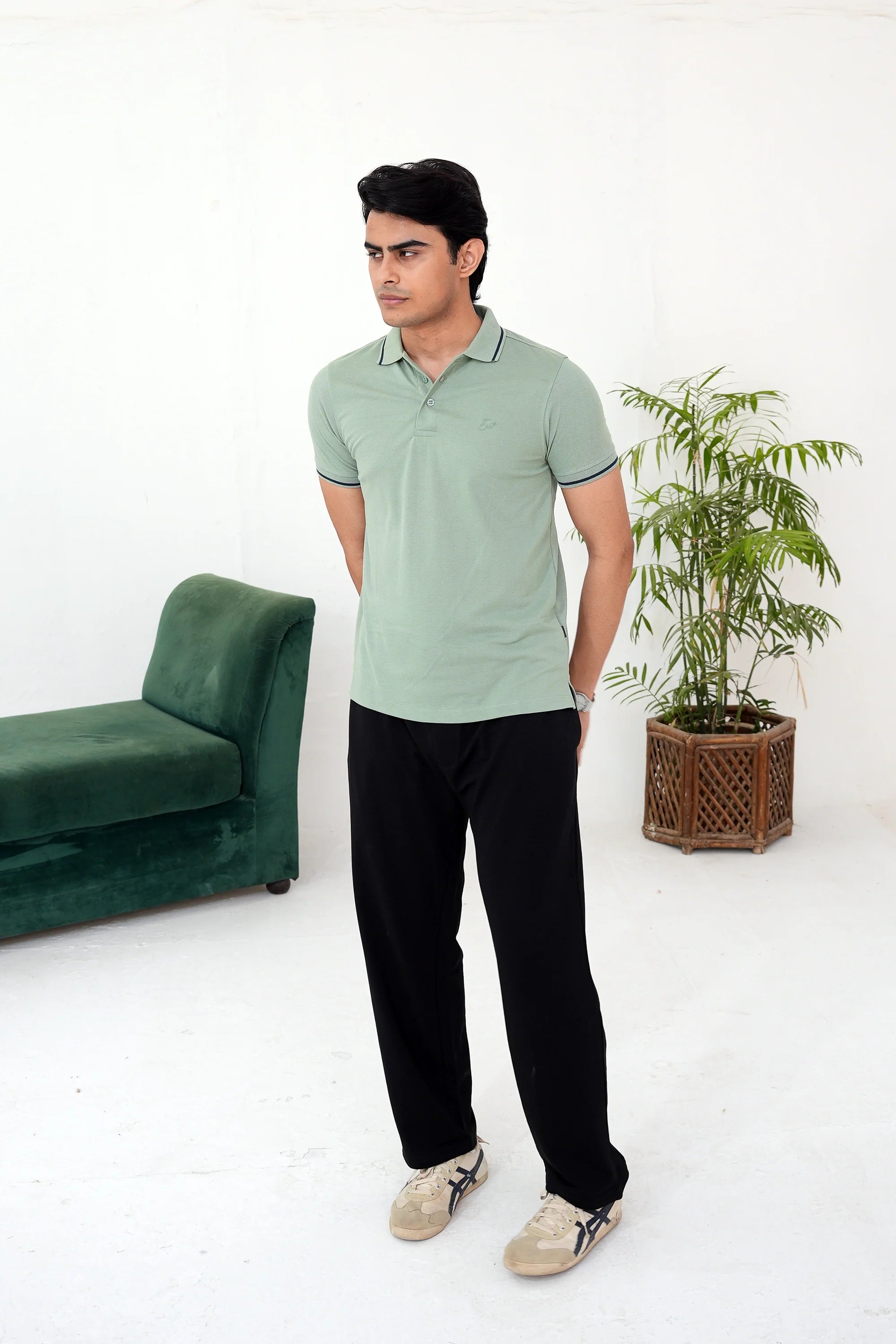 Men Pique Polo Shirt